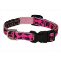 Fly Free Zone,Inc. Leopard Dog Collar; Pink - Extra Small FL944013